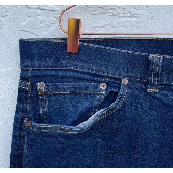 Prana Mens Straight Leg Fit Denim Jeans Blue Sz 38 - Picture 4 of 13